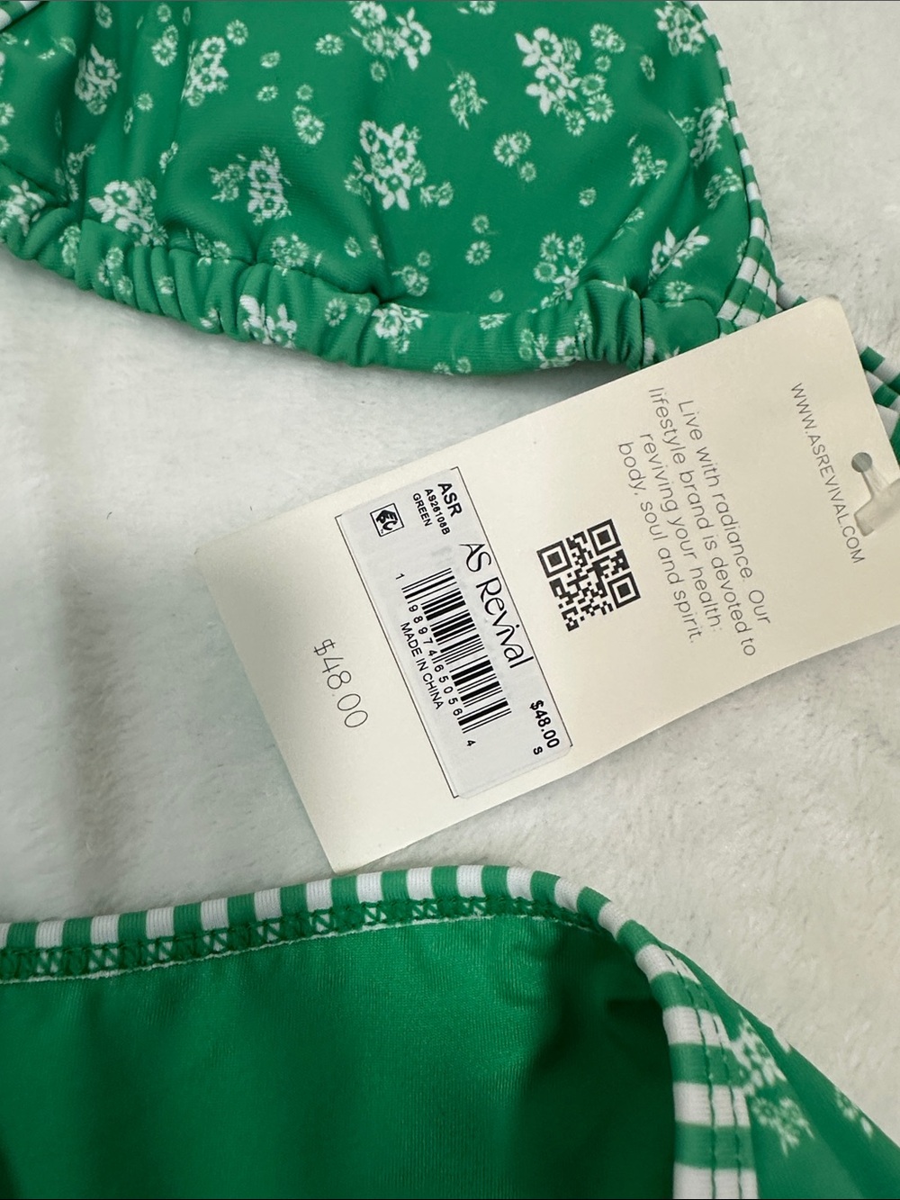 ❤️ NWT Altard State AS Revival Emerakd Tide Bikini - Picture 7 of 7
